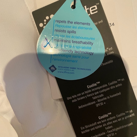 SUNICE Men’s White Pants Sz 32 NWT - Picture 11 of 12